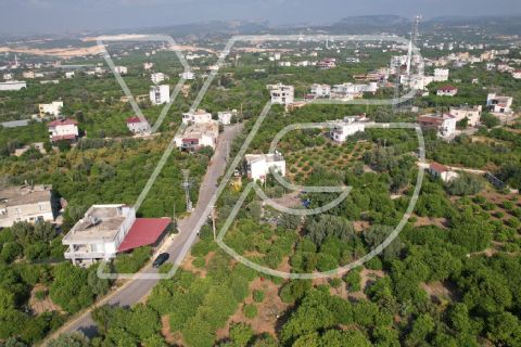 erdemli kargıcak mahallesinde satılık müstakil ve tarla