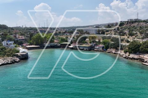 mersin narlıkuyuda ultra lüks deniz manzaralı dubleX villa
