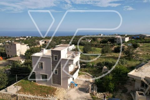 mersin narlıkuyuda ultra lüks deniz manzaralı dubleX villa